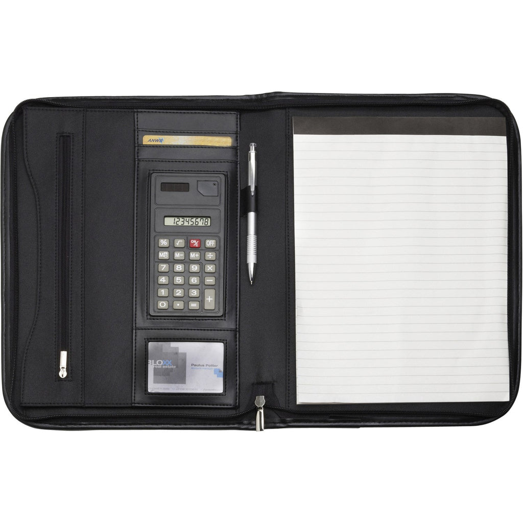 Colinsey A4 Microfibre zipped folder