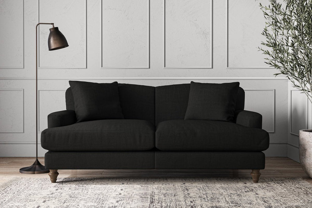 Deni Medium Sofa - Brera Linen Charcoal