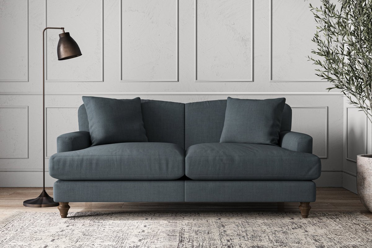 Deni Medium Sofa - Brera Linen Dusk