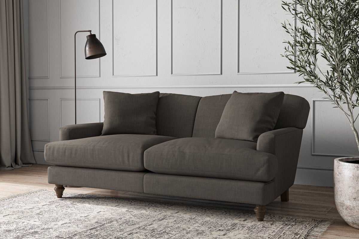 Deni Medium Sofa - Brera Linen Granite