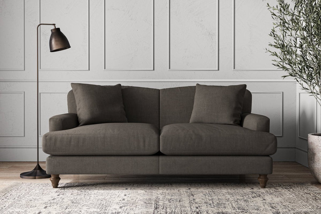 Deni Medium Sofa - Brera Linen Granite