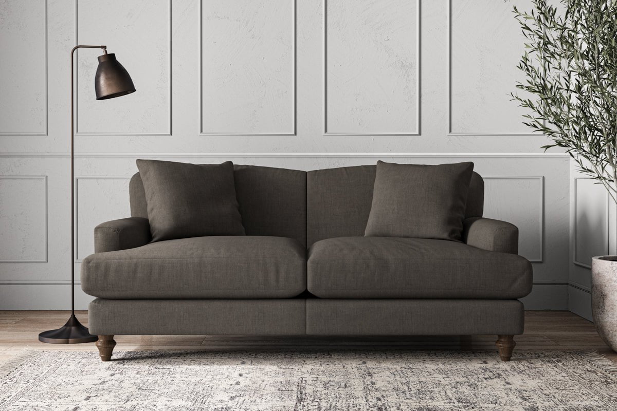Deni Medium Sofa - Brera Linen Granite
