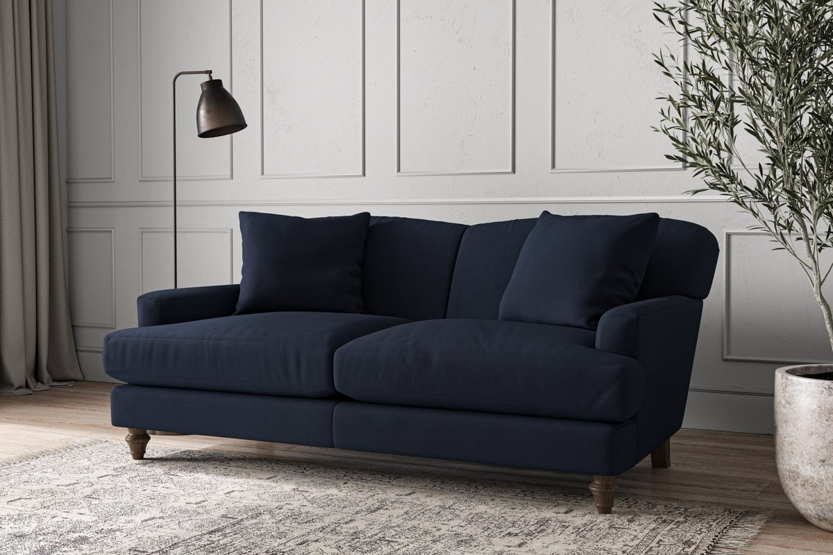 Deni Medium Sofa - Brera Linen Indigo
