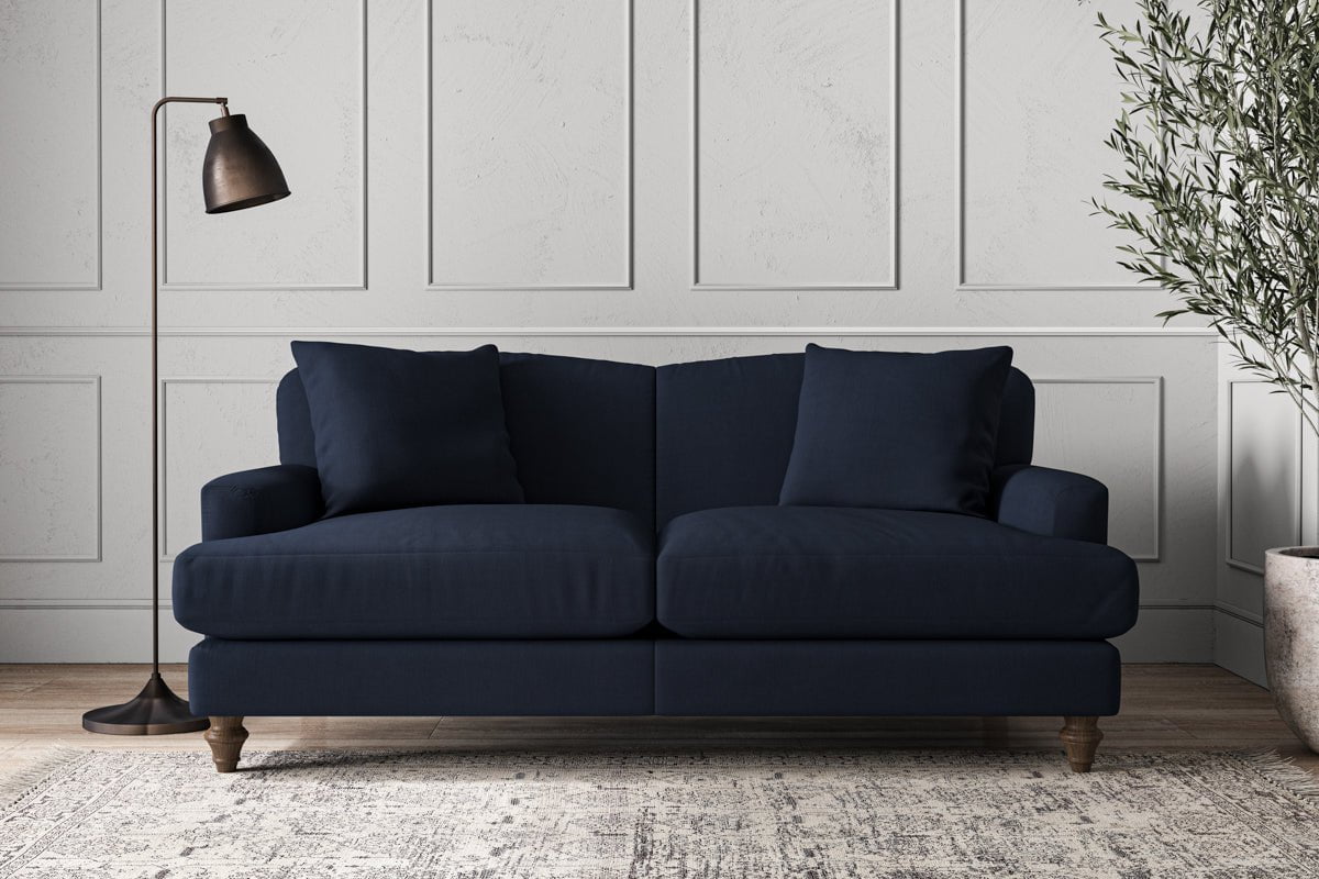 Deni Medium Sofa - Brera Linen Indigo