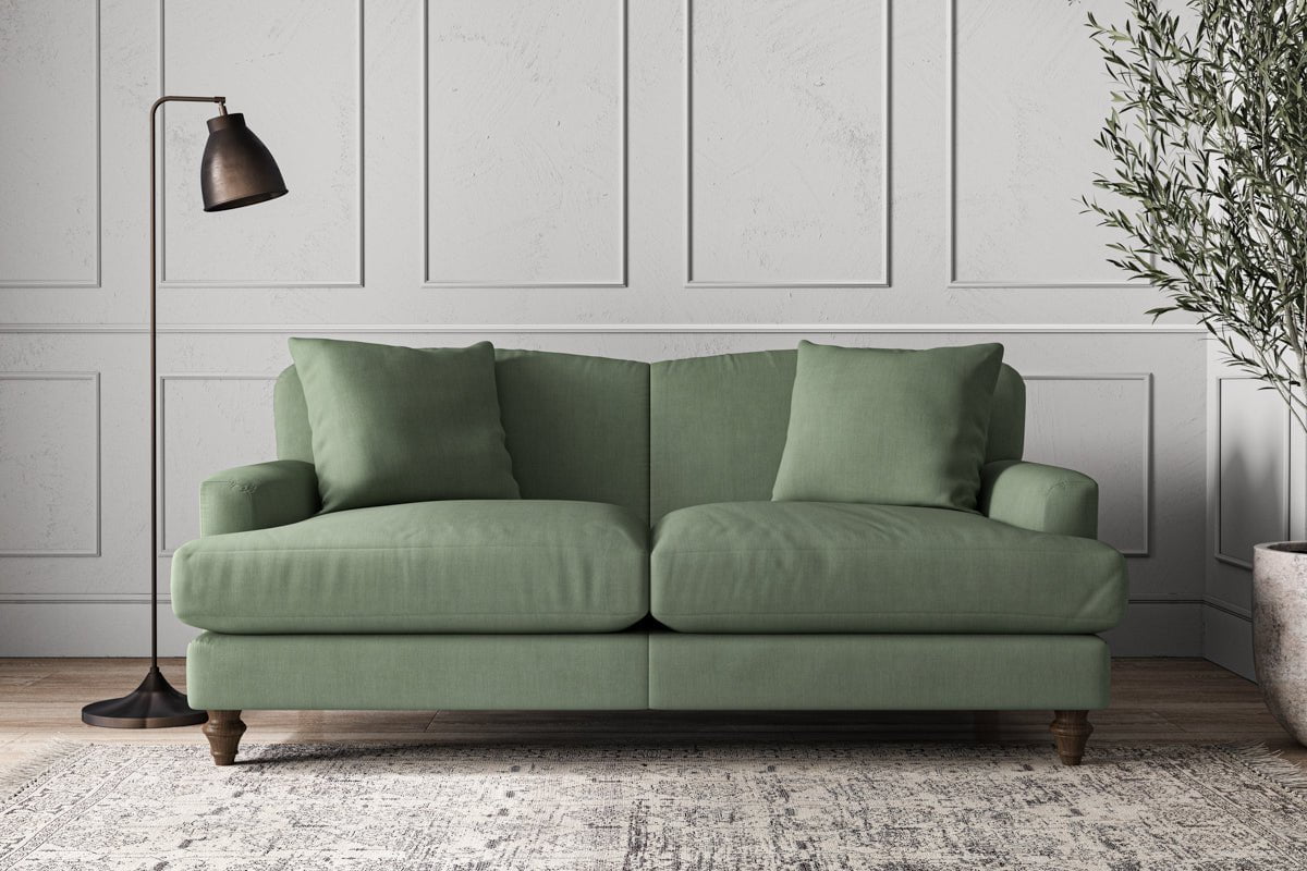 Deni Medium Sofa - Brera Linen Jade