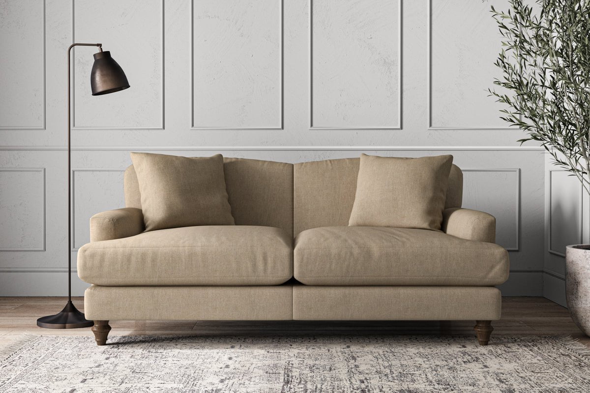 Deni Medium Sofa - Brera Linen Pebble