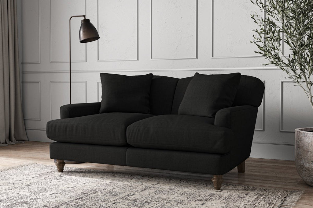 Deni Small Sofa - Brera Linen Charcoal