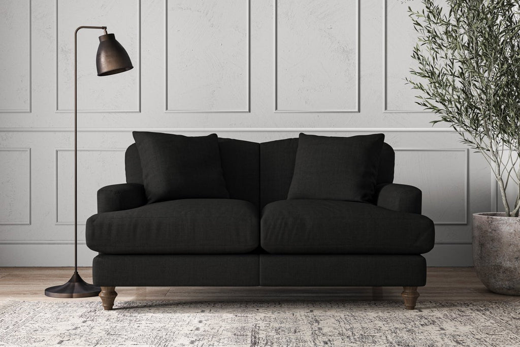 Deni Small Sofa - Brera Linen Charcoal