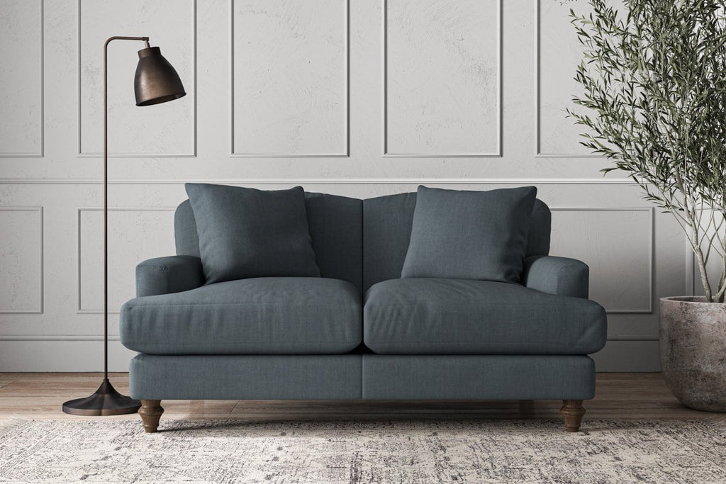 Deni Small Sofa - Brera Linen Dusk