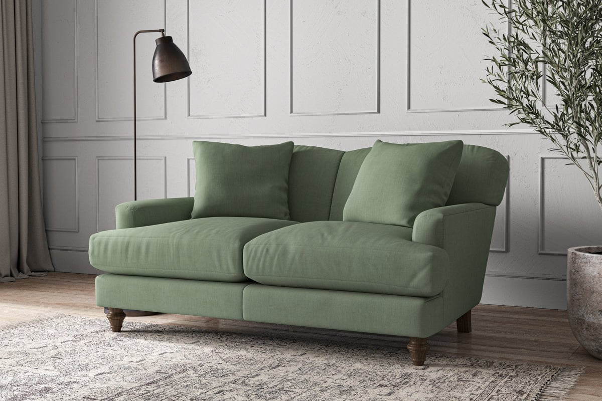 Deni Small Sofa - Brera Linen Jade
