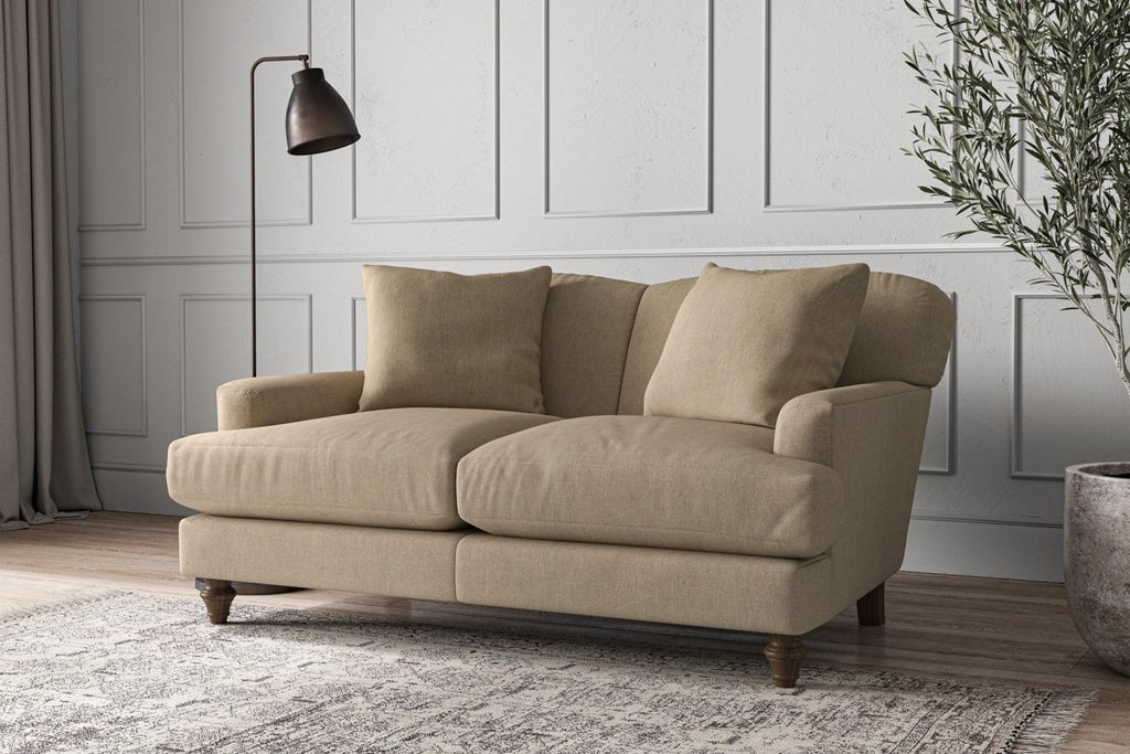 Deni Small Sofa - Brera Linen Pebble