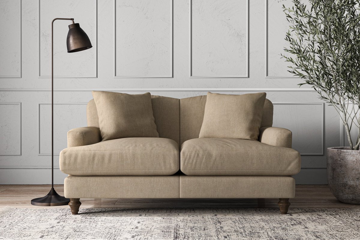 Deni Small Sofa - Brera Linen Pebble