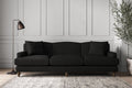 Deni Super Grand Sofa - Brera Linen Charcoal