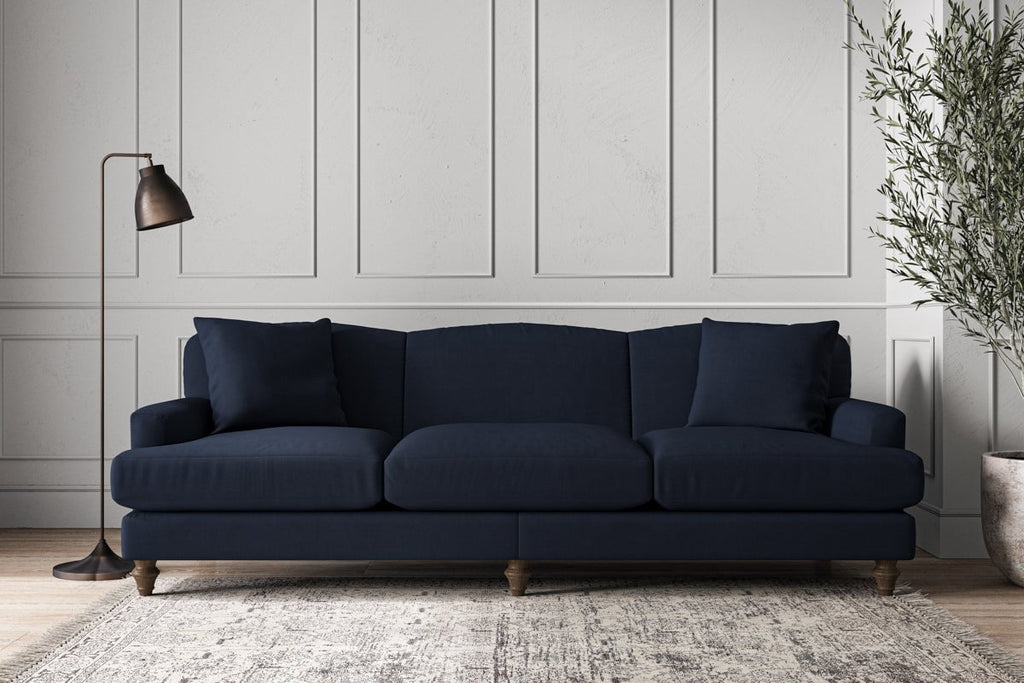 Deni Super Grand Sofa - Brera Linen Indigo
