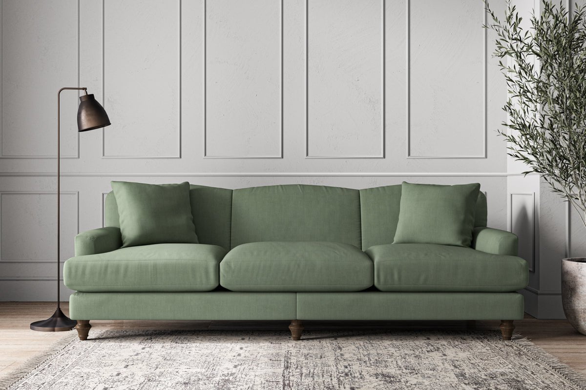 Deni Super Grand Sofa - Brera Linen Jade