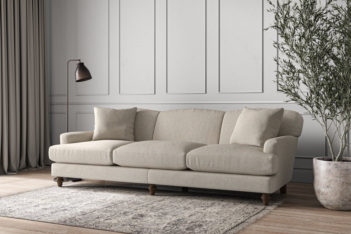 Deni Super Grand Sofa - Brera Linen Natural