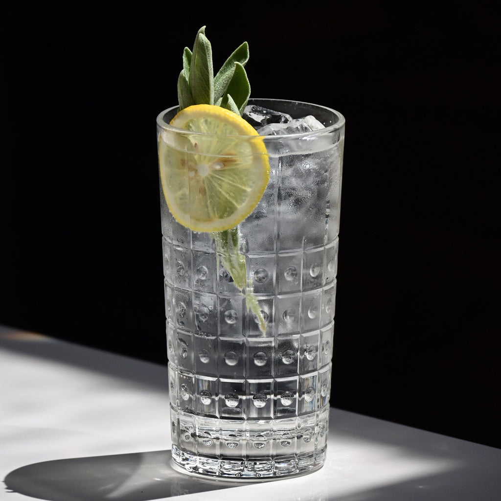 Bartender 16.5 oz. Este Cooler Drinking Glasses (Set of 4)