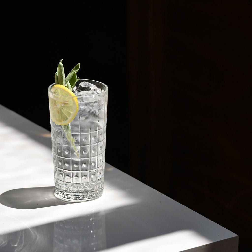 Bartender 16.5 oz. Este Cooler Drinking Glasses (Set of 4)