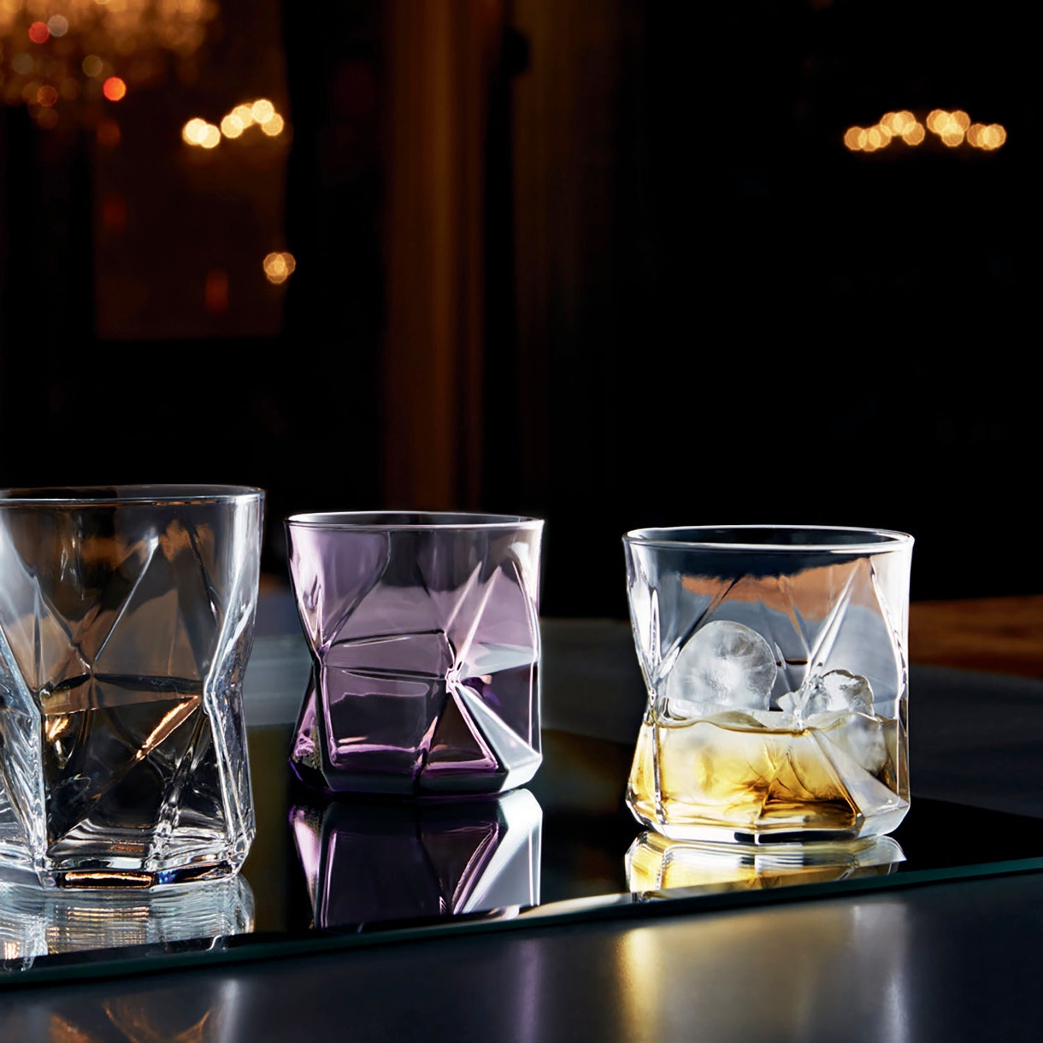 Cassiopea 13.75 oz. DOF Drinking Glasses (Set of 4)