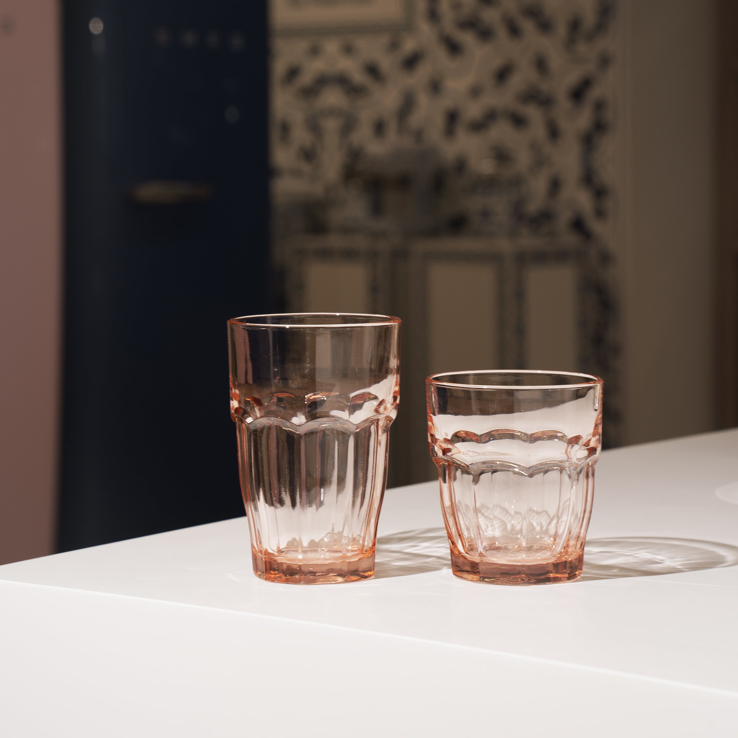 Rock Bar 12.5 oz. Beverage Stackable Drinking Glasses (Set of 6)