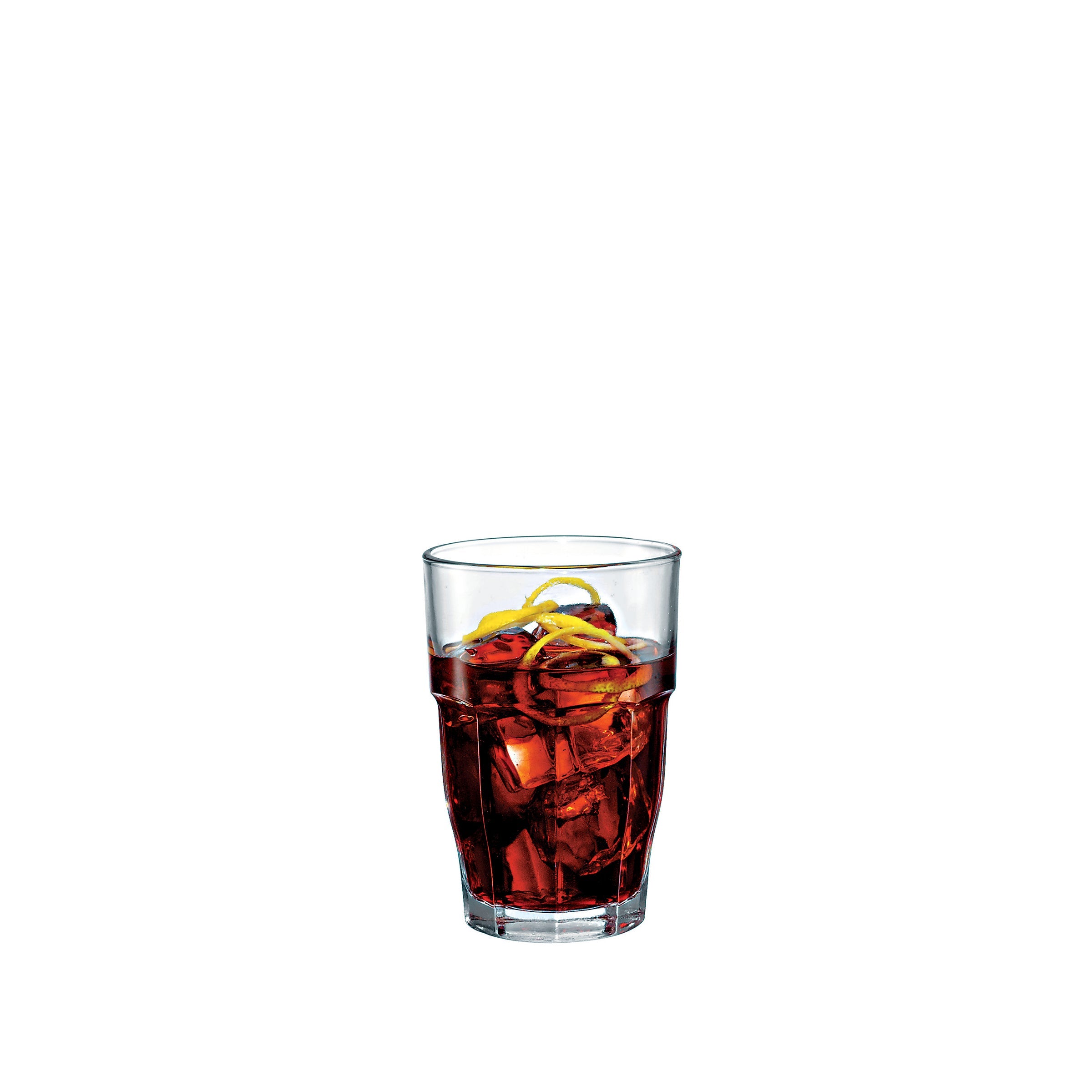 Rock Bar 12.5 oz. Beverage Stackable Drinking Glasses (Set of 6)