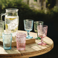 Romantic 10.75 oz. Stemware Cocktail Drinking Glasses (Set of 4)