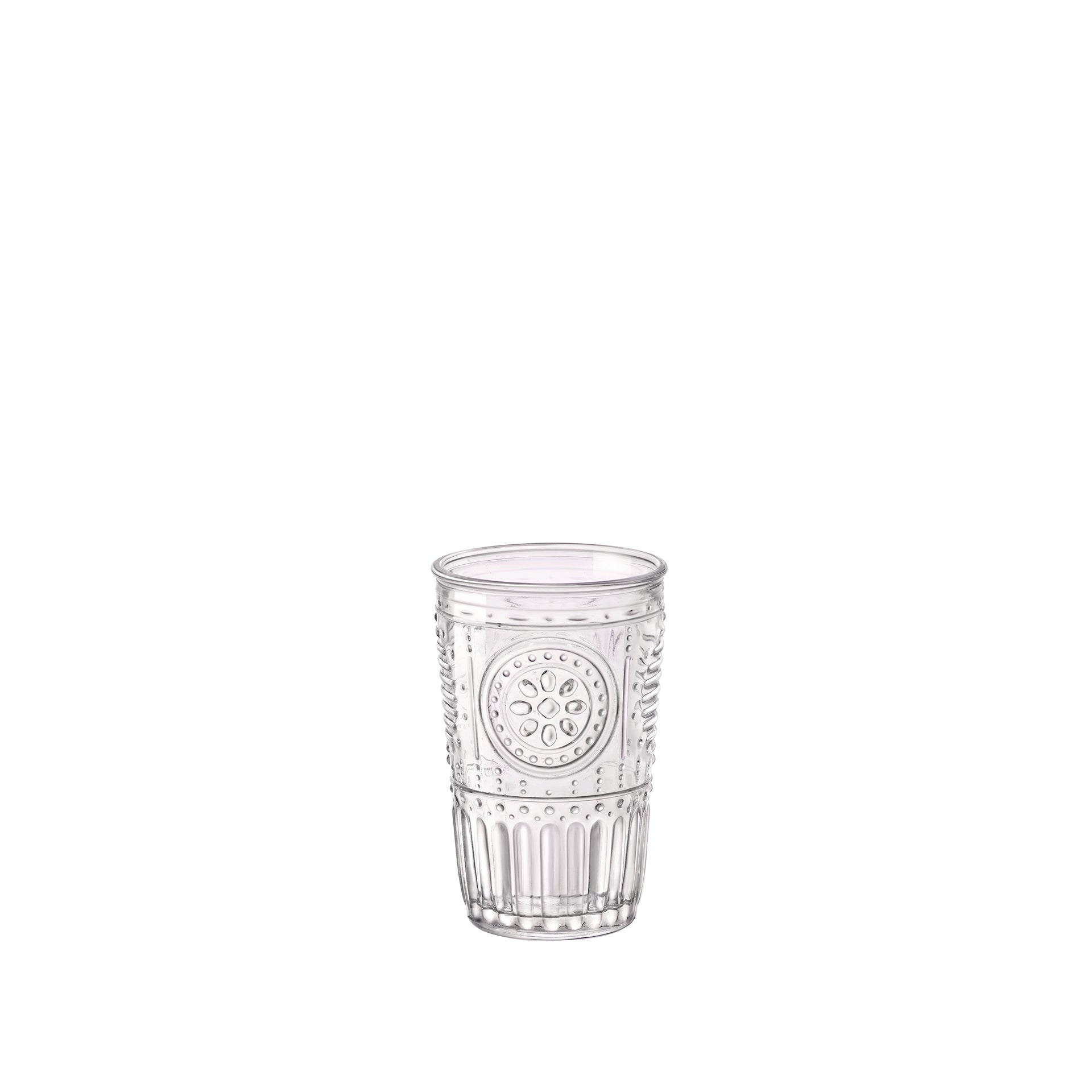 Romantic 11.5 oz. Water Drinking Glasses (Set of 4)