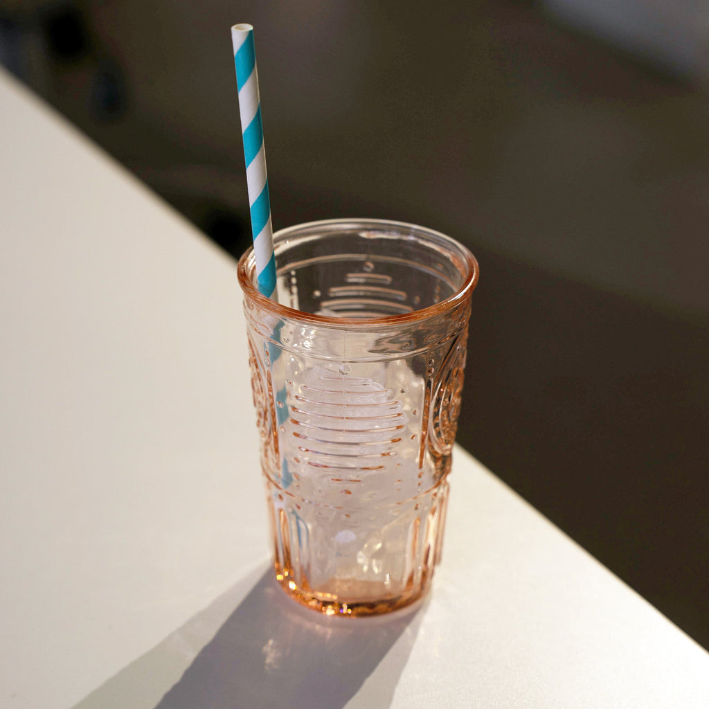 Romantic 16 oz. Cooler Drinking Glasses (Set of 4)