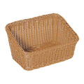 GET Melamine WB-1510 Designer Polyweave Cascading Basket, Honey, 9-1/4 x 13