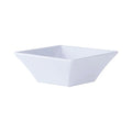 GET ML-249-W Siciliano Melamine Square Bowl, White, 12.8 qt.