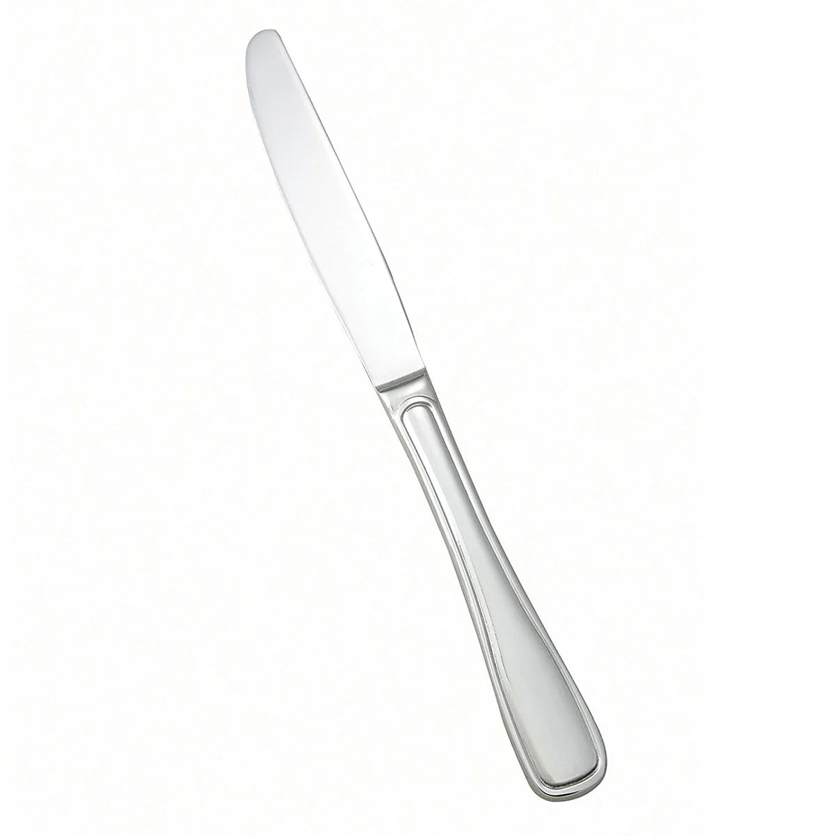 Winco 0033-08 Oxford Dinner Knife, 18/8 Stainless Steel, Pack of 12