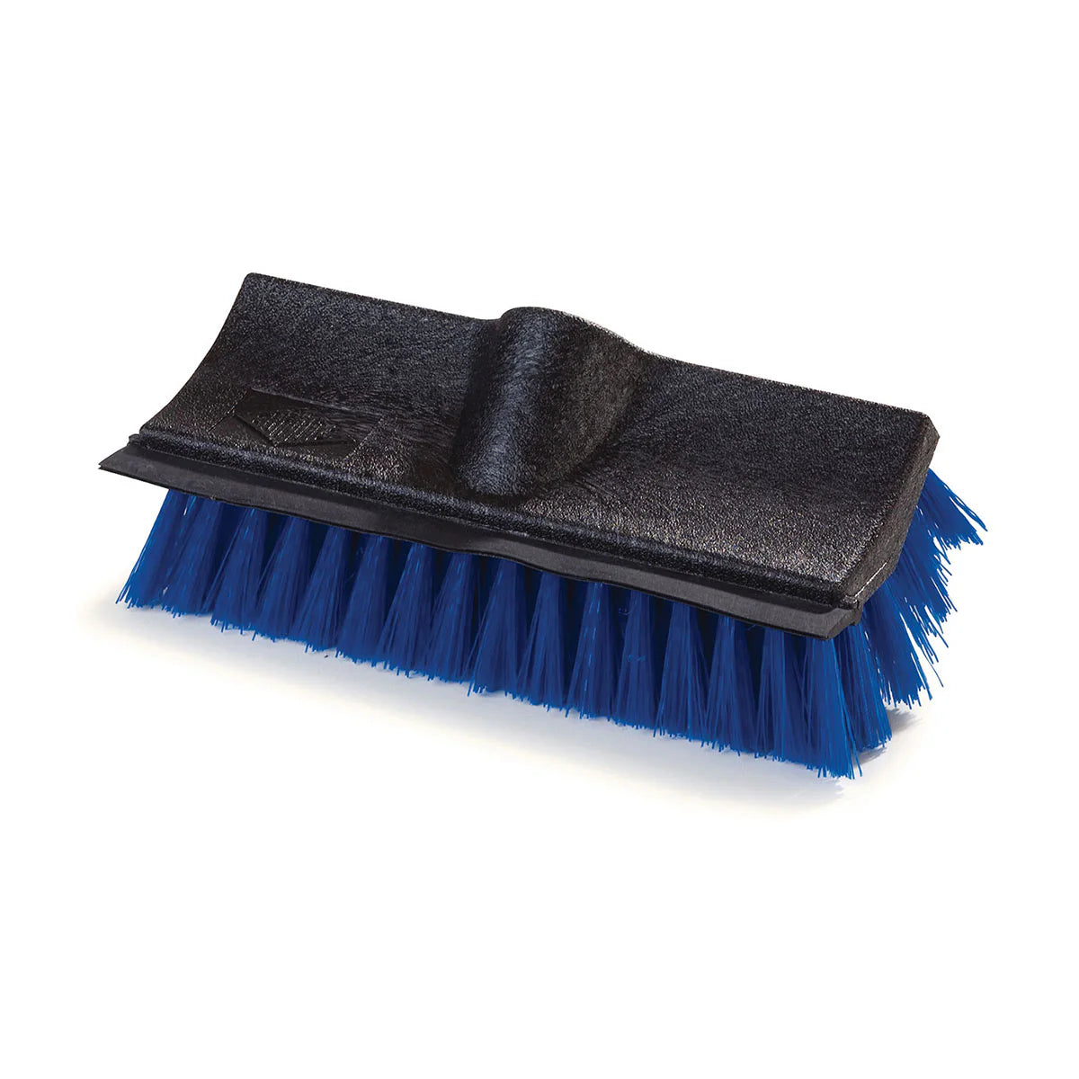 Carlisle 3619014 Flo-Pac Dual Surface Floor Scrub w/ Squeegee, Blue, 10