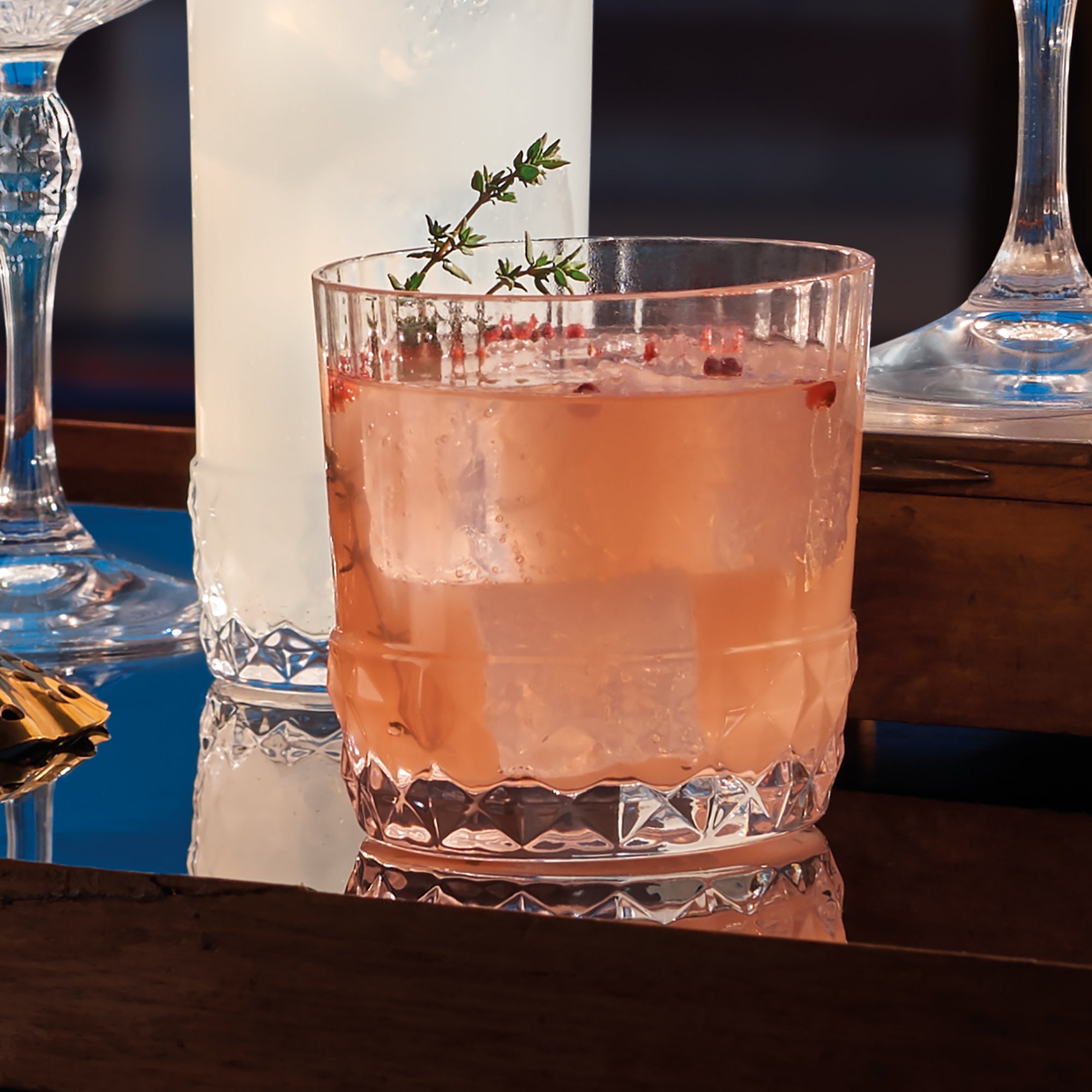 America '20s 12.5 oz. DOF Drinking Glasses (Set of 4)